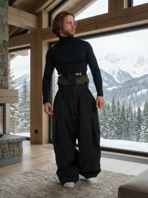 Штаны Дропстеп U (Черный / Черный)