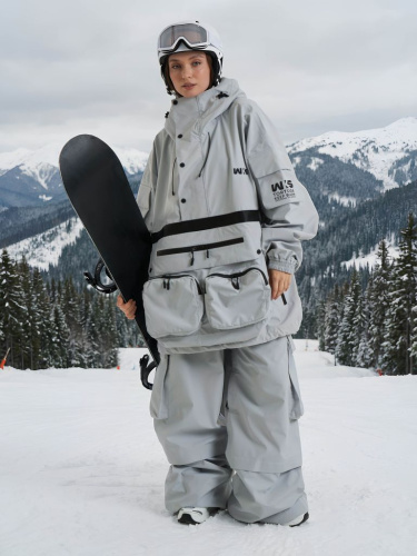 Штаны МА U (Светло-серый / Светло-серый)