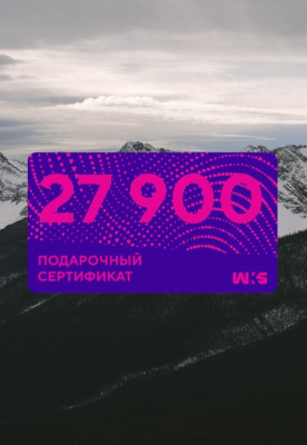 Сертификат Электронный  27900 U (Бесцветный / Бесцветный)