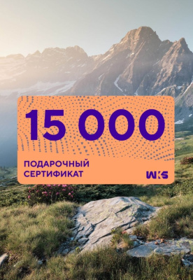 Сертификат Электронный  15000 U (Бесцветный / Бесцветный)