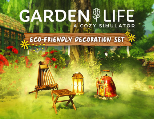 Garden Life: A Cozy Simulator - Eco-friendly Decoration Set (PC)