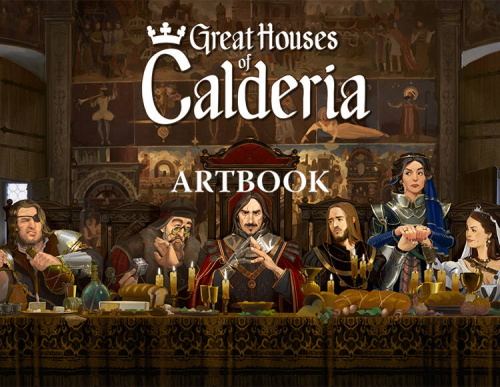Great Houses of Calderia Artbook (PC)