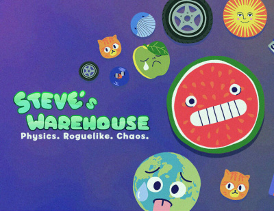 Steve's Warehouse: Physics. Roguelike. Chaos. (PC)