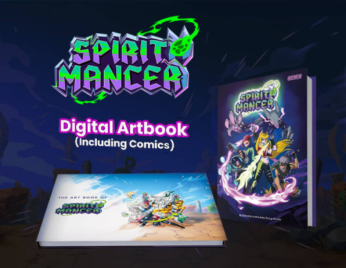 Spirit Mancer - Digital Artbook & Comics (PC)