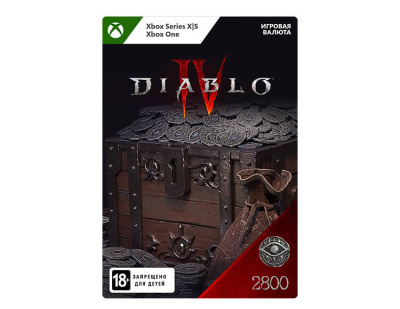 Игровая валюта Diablo IV: 2800 Platinum (цифровая версия) (Xbox One + Xbox Series X|S) (WW)