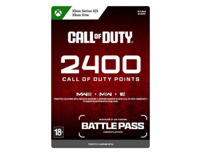 Игровая валюта Call of Duty: 2400 Points (цифровая версия) (Xbox One + Xbox Series X|S) (WW)