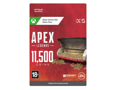 Игровая валюта Apex Legends: 11500 Apex Coin (цифровая версия) (Xbox One + Xbox Series X|S) (RU)