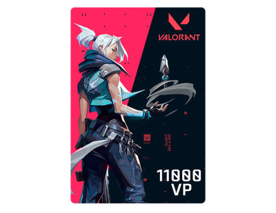 Игровая валюта Valorant: 11000 VP [Цифровая версия] (PC)