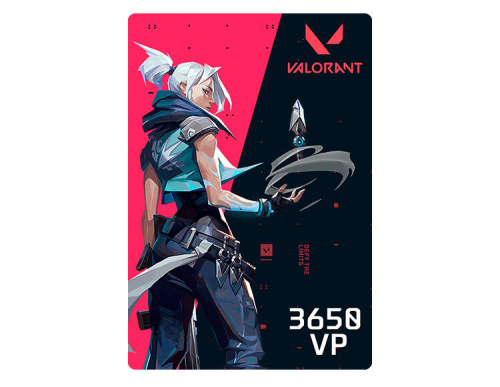 Игровая валюта Valorant: 3650 VP [Цифровая версия] (PC)