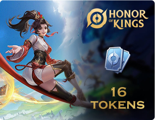 Игровая валюта Honor of Kings 16 Tokens [Цифровая версия] (PC)