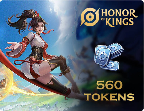 Игровая валюта Honor of Kings 560 Tokens [Цифровая версия] (PC)