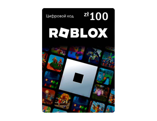 Карта оплаты Roblox 100 PLN Poland [Цифровая версия] (PC)