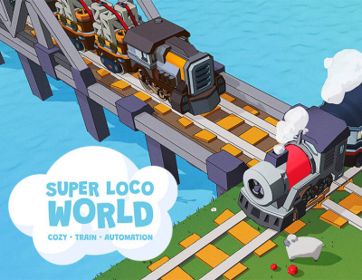Super Loco World - Cozy Train Automation (PC)