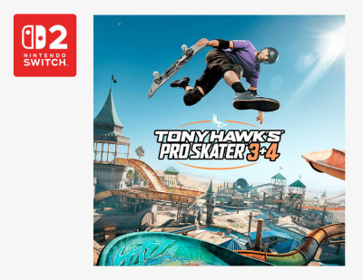 Tony Hawk's Pro Skater 3 + 4 (Nintendo Switch 2 - Цифровая версия) (EU)