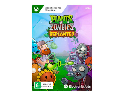 Plants vs. Zombies: Replanted (цифровая версия) (Xbox One + Xbox Series X|S) (WW)
