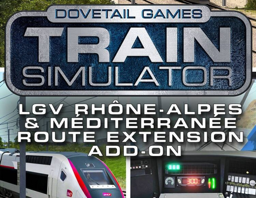 Train Simulator: LGV Rhône-Alpes & Méditerranée Route Extension Add-On (PC)
