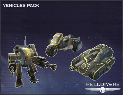HELLDIVERS Vehicles Pack (PC)