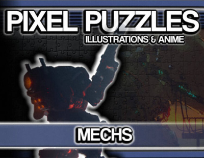 Pixel Puzzles Illustrations & Anime - Jigsaw Pack: Mechs (PC)