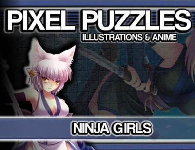 Pixel Puzzles Illustrations & Anime - Jigsaw Pack: Ninja Girls (PC)
