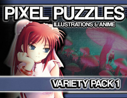 Pixel Puzzles Illustrations & Anime - Jigsaw Pack: Variety Pack 1 (PC)
