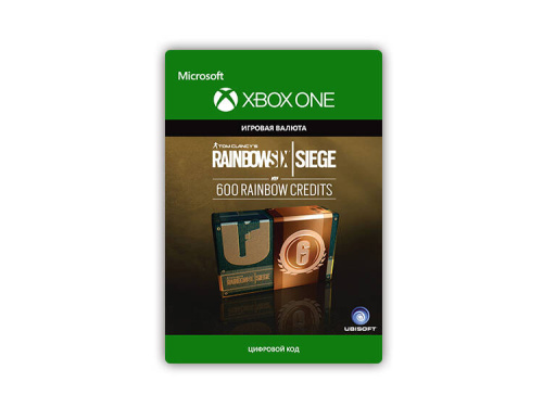 Игровая валюта Tom Clancy's Rainbow Six Siege: 600 Credits (Xbox One + Xbox Series X|S) (RU)