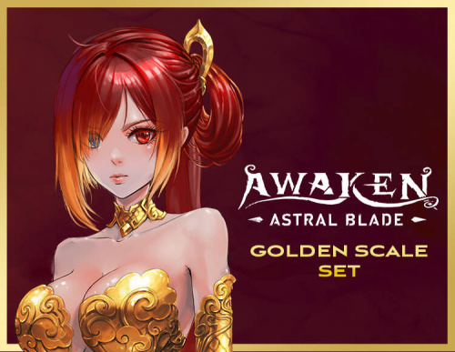 AWAKEN – Astral Blade Golden Scale Set (PC)