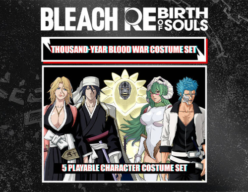 BLEACH Rebirth of Souls - Thousand Year Blood War Costume Set (PC)