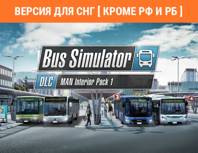 Bus Simulator 18 - MAN Interior Pack 1 (Версия для СНГ [ Кроме РФ и РБ ]) (PC)
