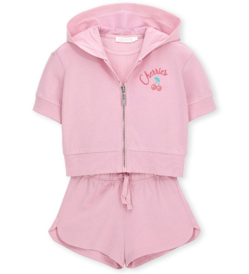 Комплект (майка+шорты+толстовка) для девочки