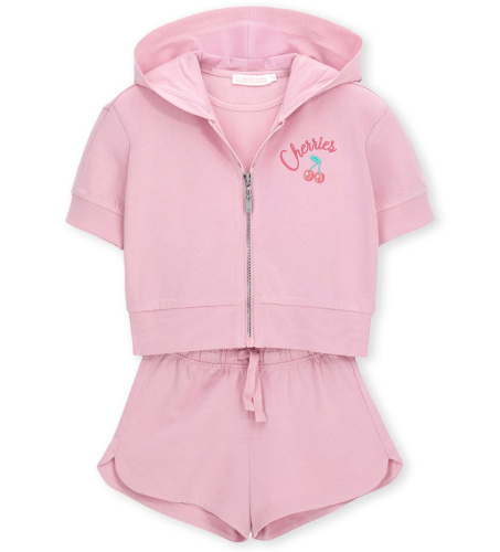 Комплект (майка+шорты+толстовка) для девочки