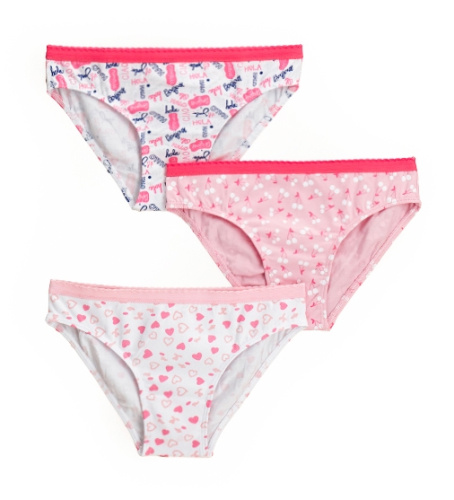 Трусы, 3 шт. для девочки
