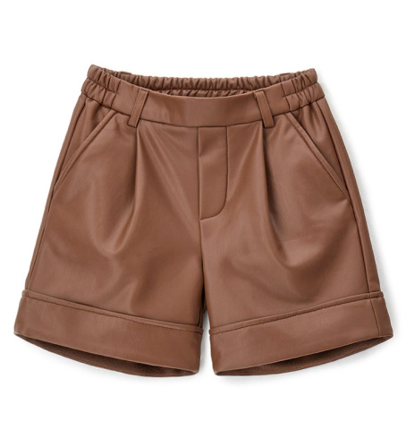 Шорты, экокожа для девочки