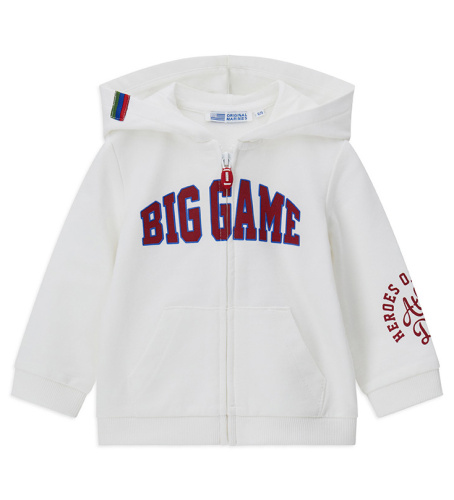 Толстовка на молнии для маленького мальчика