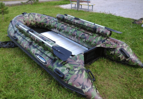 Лодка ПВХ GLADIATOR D370AL FB Camo