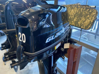 2х-тактный лодочный мотор GLADIATOR G20FHS Б/У