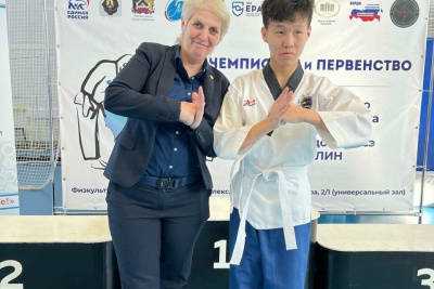 Впервые якутский спортсмен с особенностями здоровья выступил на турнире по тхэквондо в Хабаровске / Алина Мурукова   