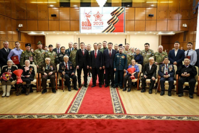 Айсен Николаев наградил участников СВО и Великой Отечественной войны / Саина Титова   