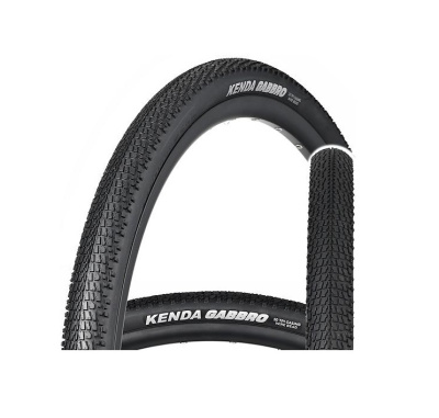 Велопокрышка Kenda Gabbro K1266 28" (черный / коричневый 700x40c стальной)