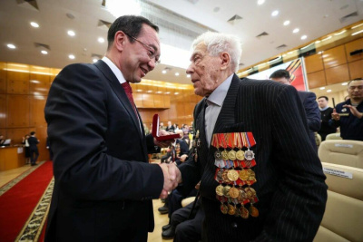 Звания почетных граждан Якутии присвоили участникам Великой Отечественной войны / Саина Титова   