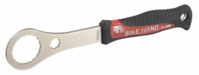 Съемник каретки Bike Hand YC-39BB для кареток Hollowtech II (типа Shimano BBR60, MT800) с рукояткой (черный / красный)