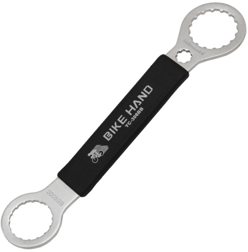 Съемник каретки Bike Hand YC-306BB для кареток Hollowtech II с рукояткой (серый / черный)