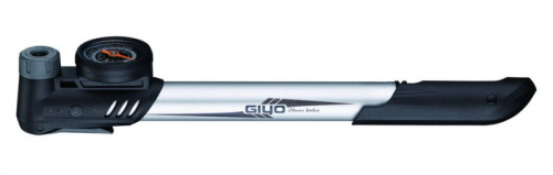 Компактный насос GIYO GP-43CA с манометром (серебристый / черный)