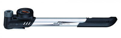 Компактный насос GIYO GP-43CA с манометром (серебристый / черный)