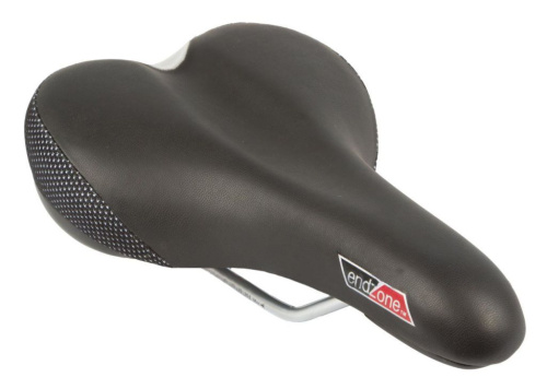 Седло Velo EndZone VL-3251 повышенный комфорт (черный / серебристый)