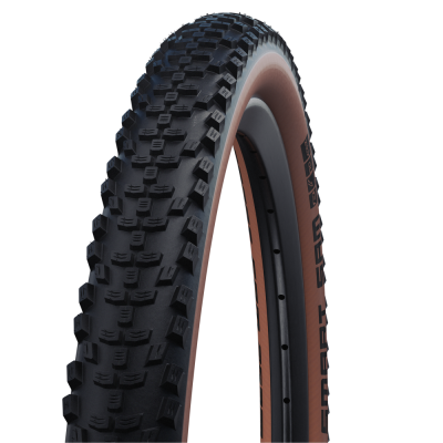 Велопокрышка Schwalbe Smart Sam Performance DD RaceGuard 29" (черный / коричневый 29x2,60" стальной)