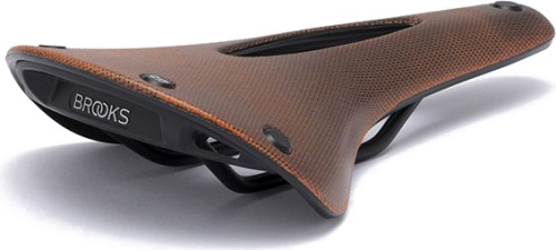 Седло Brooks C17 Carved (оранжевый)