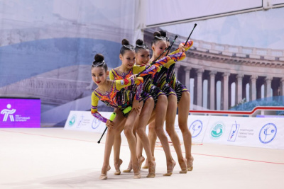 Якутские гимнастки показали лучший результат среди команд ДФО на первенстве России / ЯСИА   