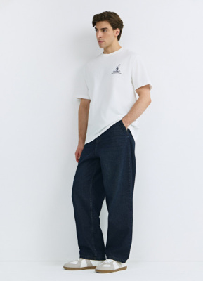 Футболка с принтом, Белый