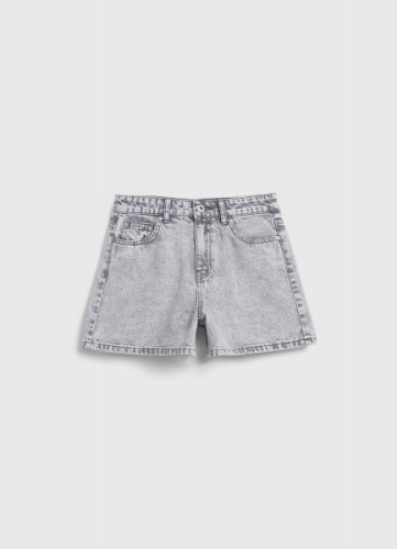 Джинсовые шорты для девочек, Серый