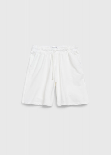 Трикотажные шорты, Белый